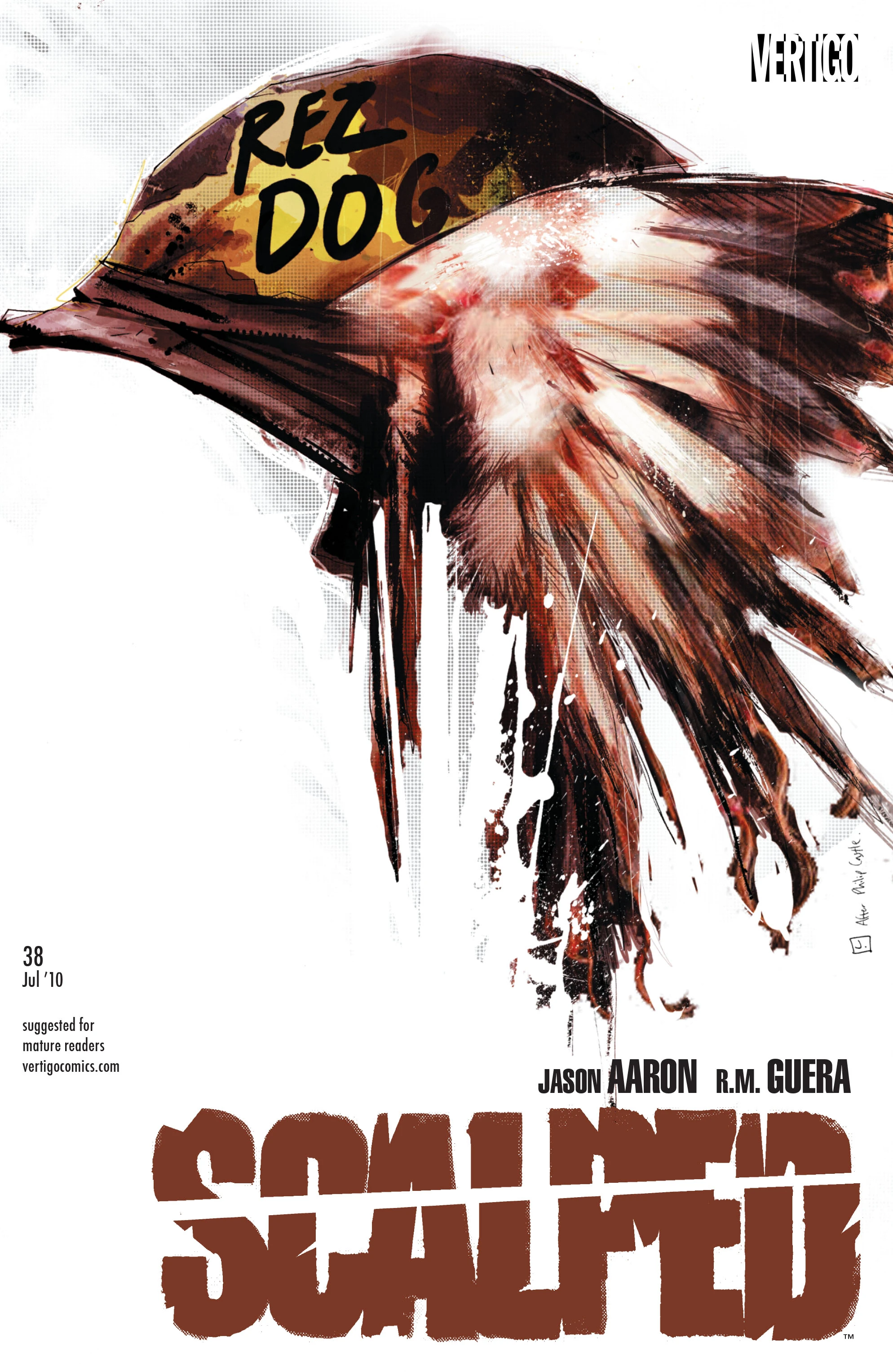 Scalped #38 (DC, 2010 — Cover A) cover